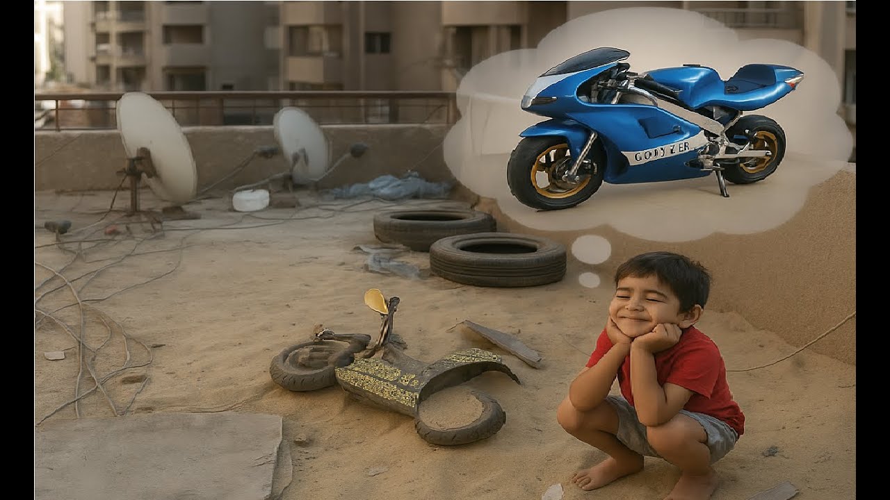 Restoring Abandoned Motorbike Into a Mini Ducati for my lovely son