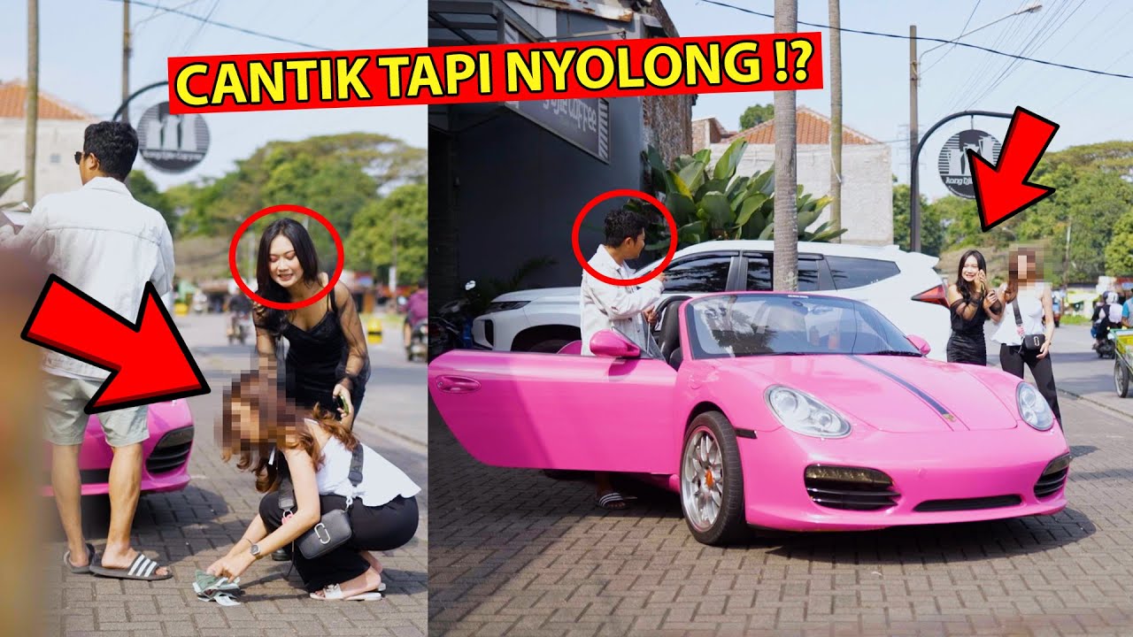 PARAH !! PURA2 BUTA MALAH KETEMU CEWE MODEL BEGINI ! Udah Matre Nyolong Pula...