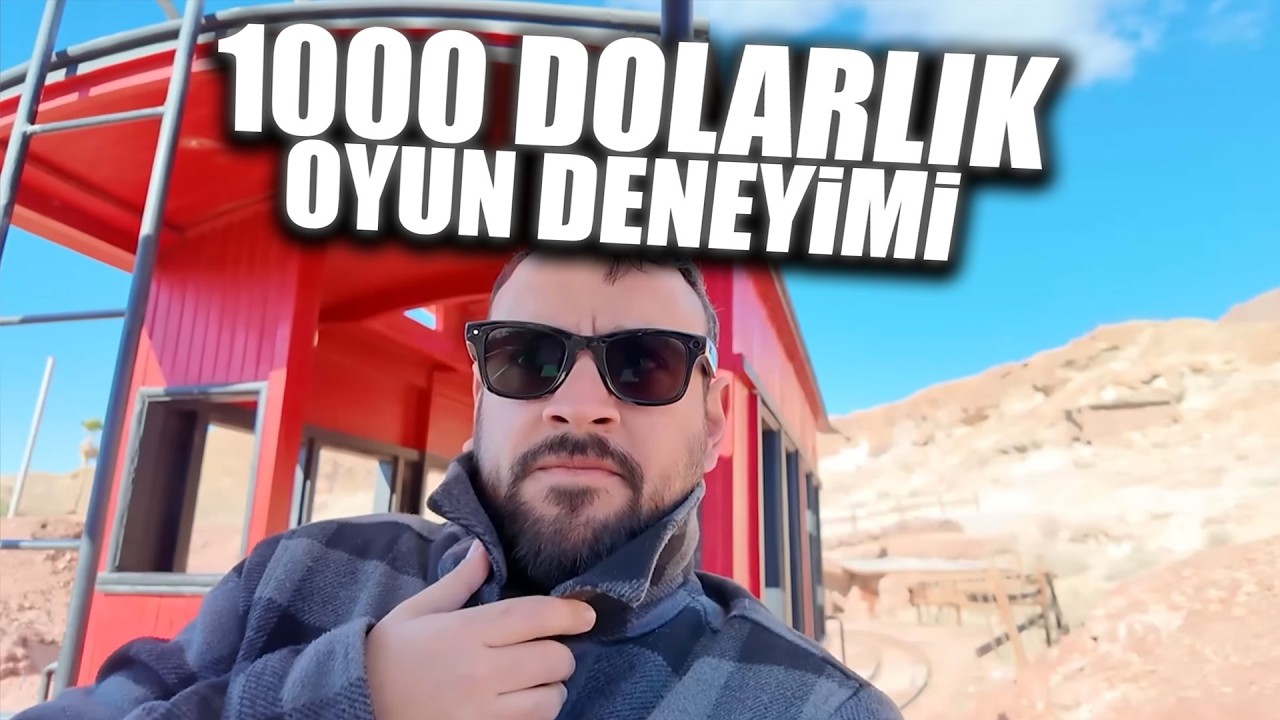 GER&Ccedil;EK HAYATTA OYUN GİBİ YAŞAMAK! (1000 DOLARLIK OYUN GİBİ DENEYİM!)