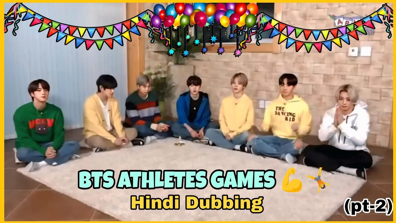 Bts Athletes Games 🤸 / Army Calendar / Hindi Dubbing / (pt-2) 