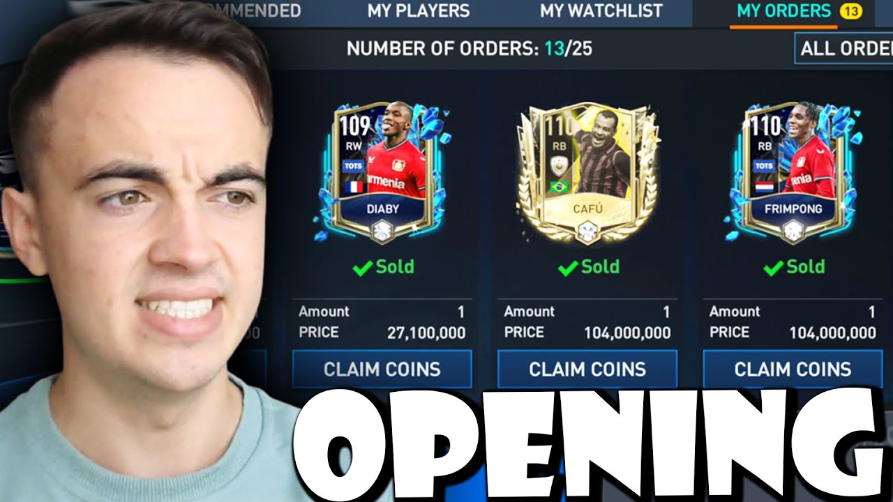 Cel Mai Profitabil Pack Opening Marca TOTS - FIFA Mobile