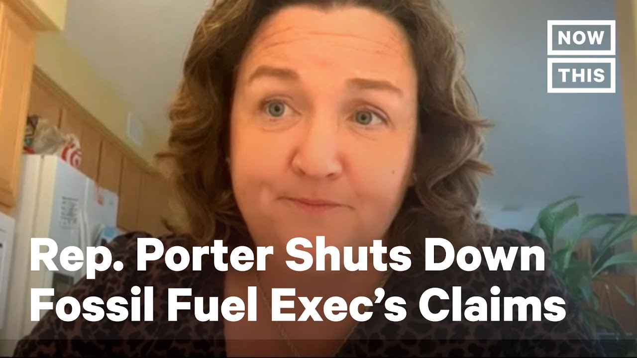 Katie Porter Slams Fossil Fuel Exec on Taxpayers & Oil Industry