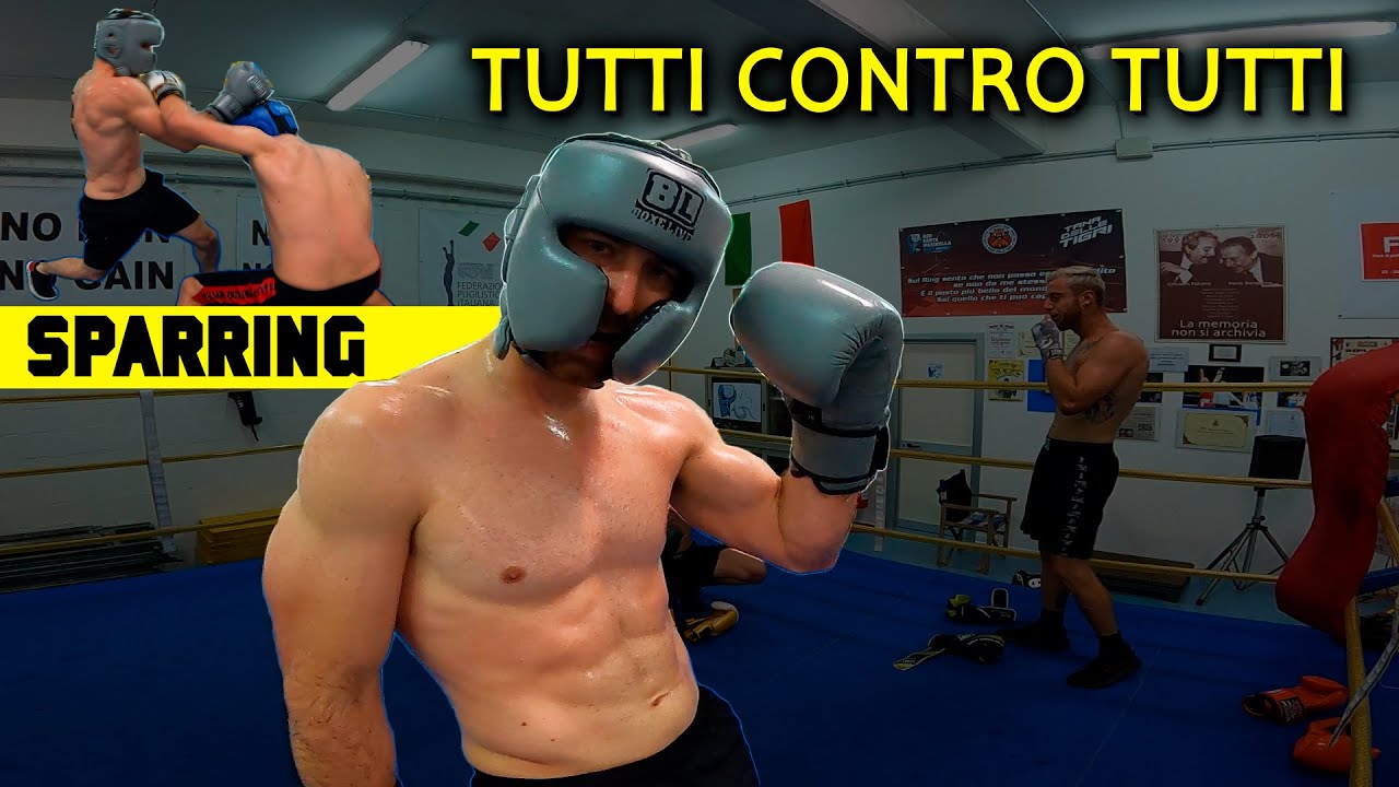 SPARRING DAY - tutti contro tutti - seduta di Sparring fra pugili di diverso peso ed esperienza