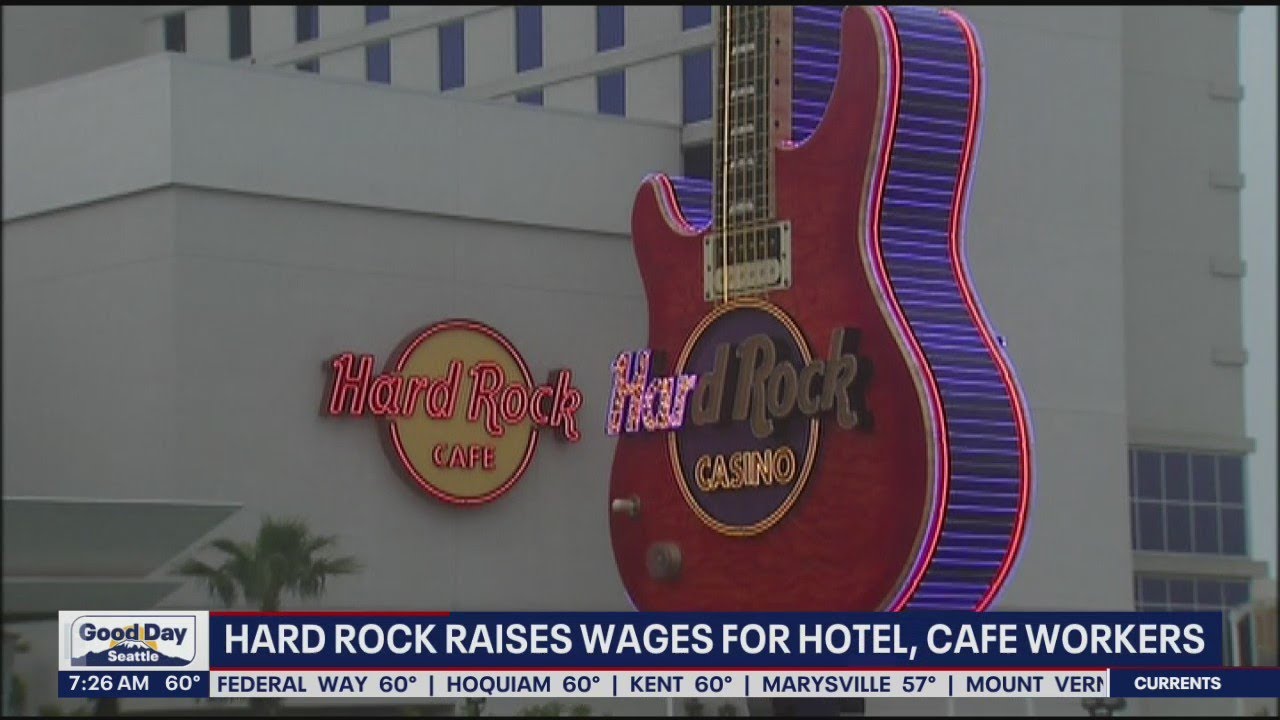 Hard Rock Caf&eacute; raises wages for hotel, caf&eacute; workers | FOX 13 Seattle
