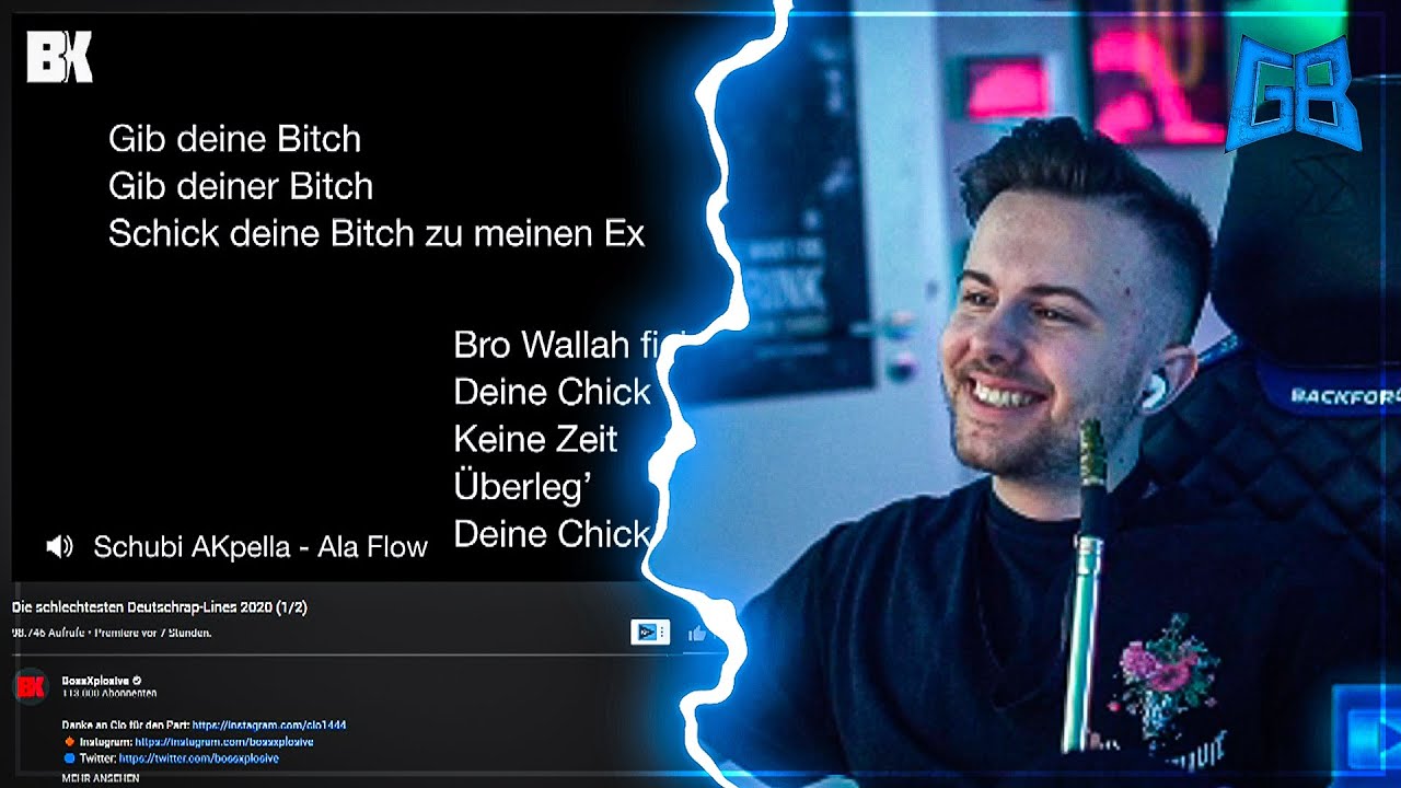 GamerBrother REAGIERT auf SCHLECHTE RAP LINES 🤣🤣 | GamerBrother Stream Highlights