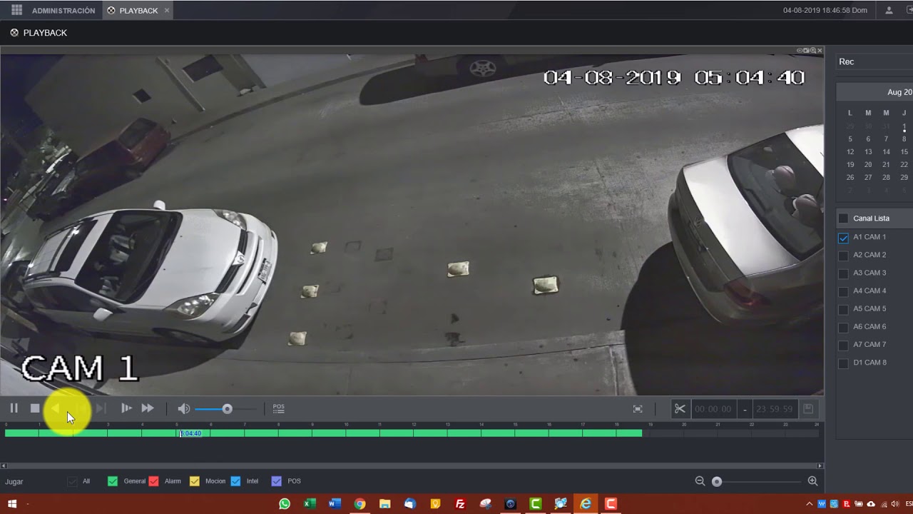 Ver grabaciones dvr dahua DVR