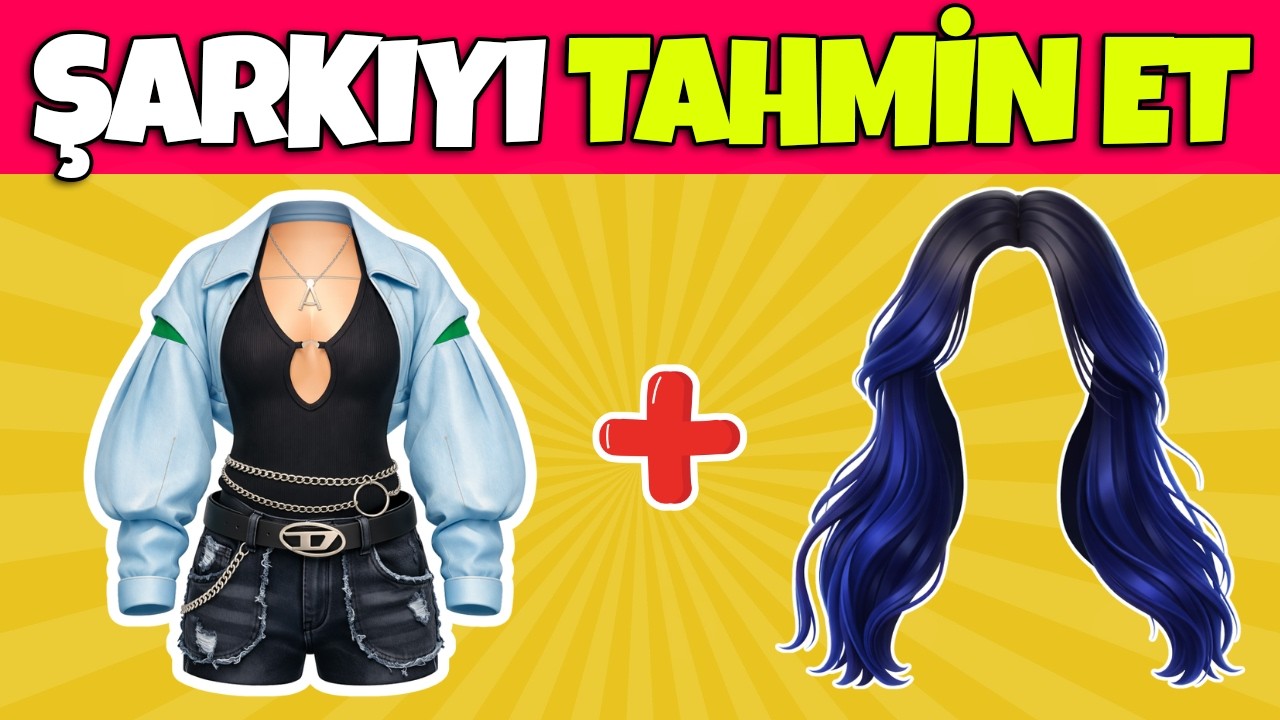 Emojilerle Şarkı Bulmaca🎵 | Kıyafet, Saç ve Nesneyle Şarkıyı Tahmin Et 💃Şarkı Bilmece🎸