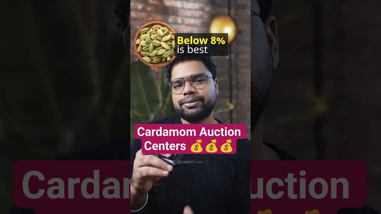 A sniff of 20+ lakhs - Cardamom Auction