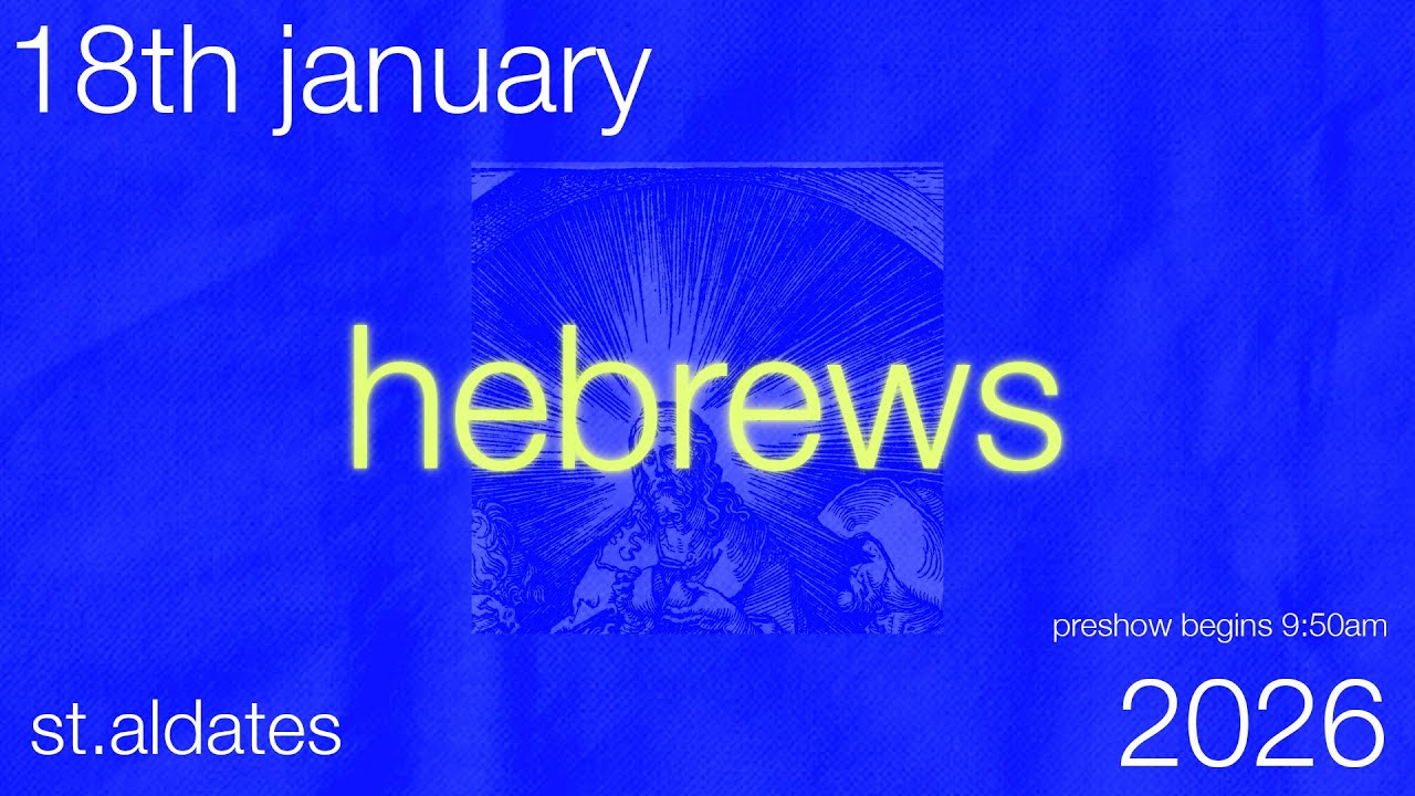 Sunday Online | St Aldates Oxford | 18th January 2026