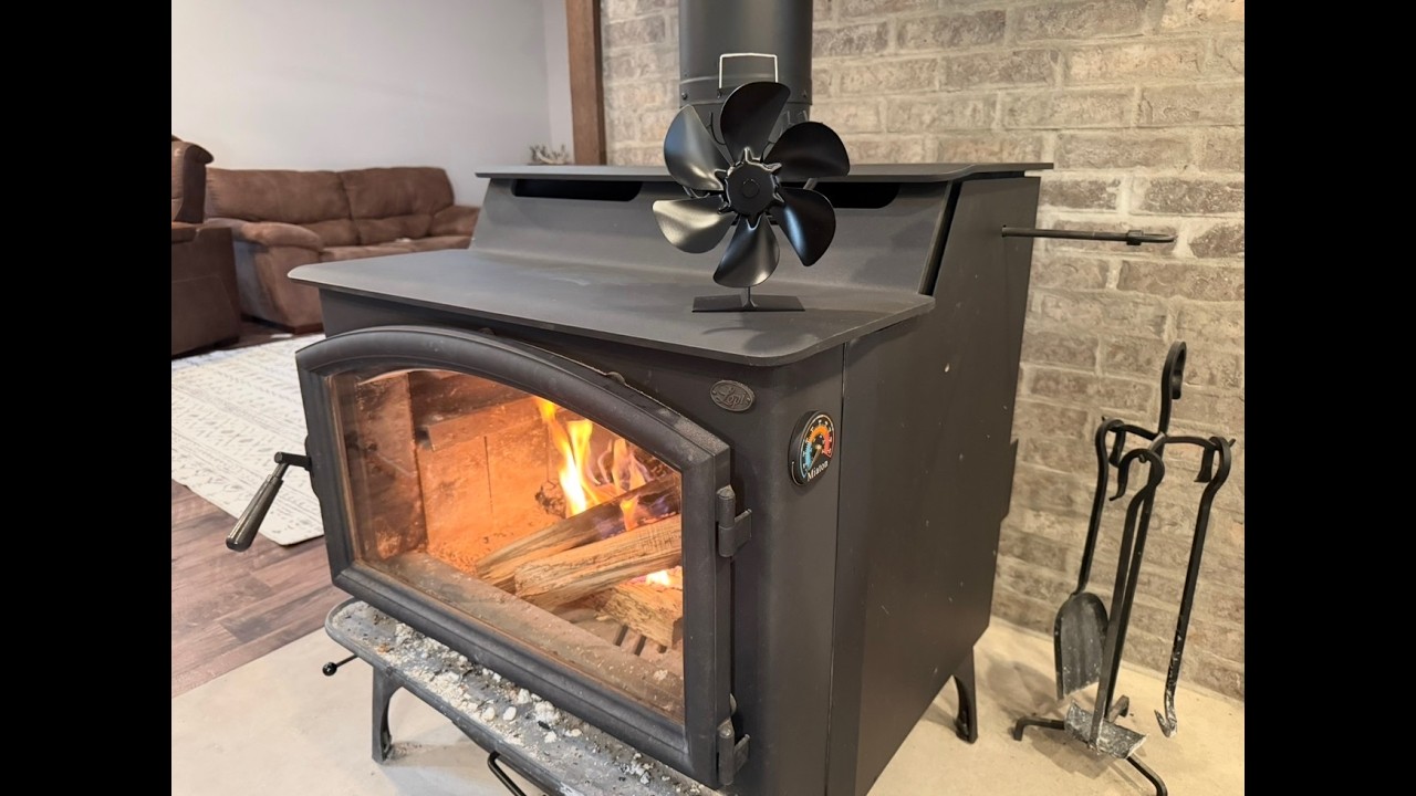The perfect quiet, Heat-powered fan! No need for electricity