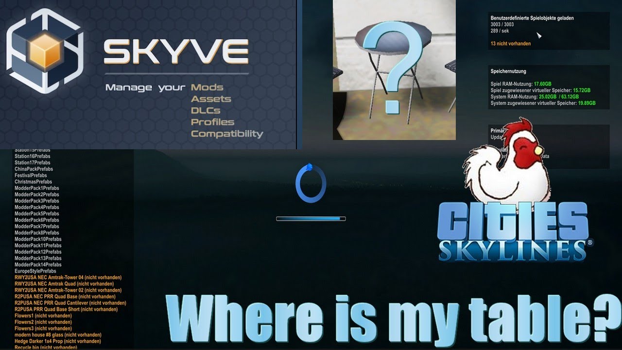 Skyve und andere Probleme mit Mods (letzte Folge)