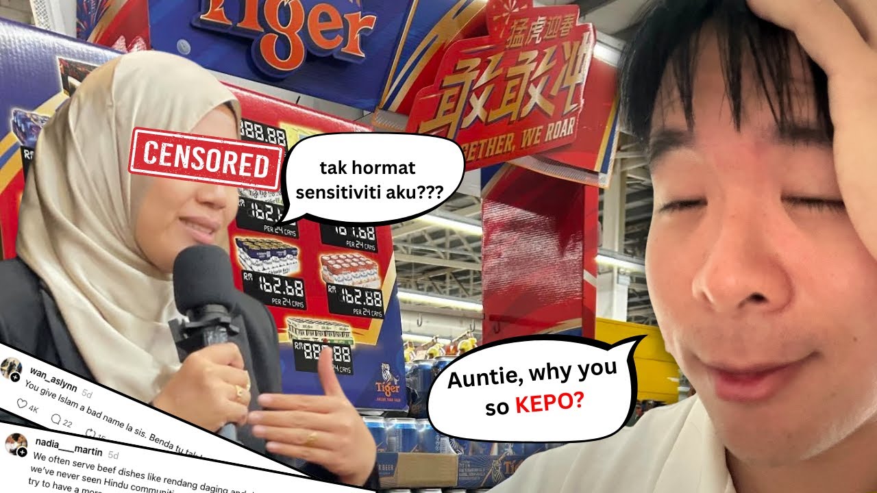 Most Kepo Beer-Hating Makcik This CNY