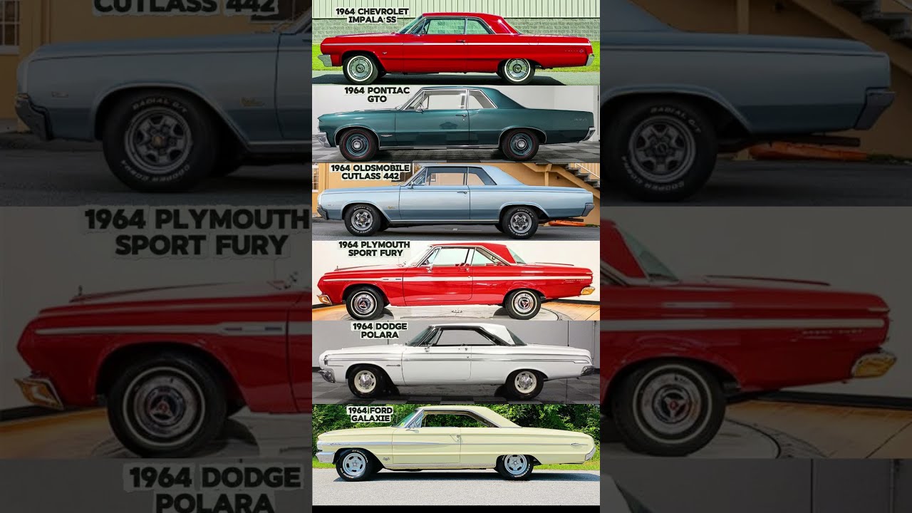 Impala, GTO, 442, Fury, Polara or Galaxie?