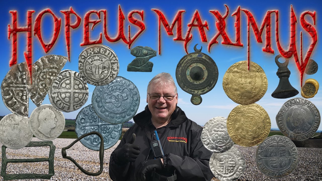 1200'S SILVER HAMMERED COINS, MEDIEVAL GOLD COIN, ROMAN DISC BROOCH, ARTEFACTS, UK METAL DETECTING