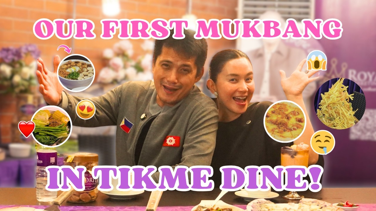 OUR FIRST MUKBANG 😱🔥 Batangas Food Trip in QC?! | Tikme Dine Review 🍲🇵🇭