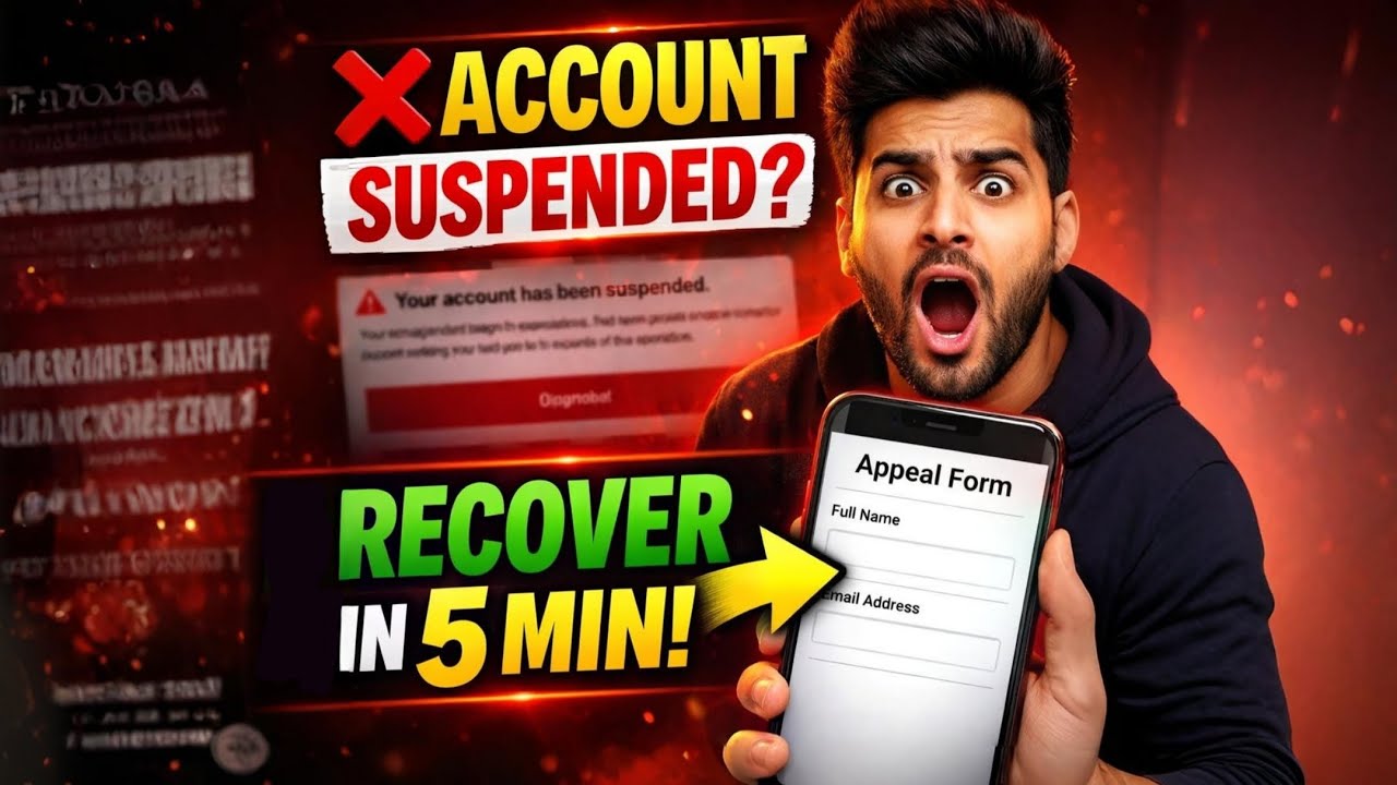 How To Recover Suspended Instagram Account in 5 Minutes (Official Method 2026)