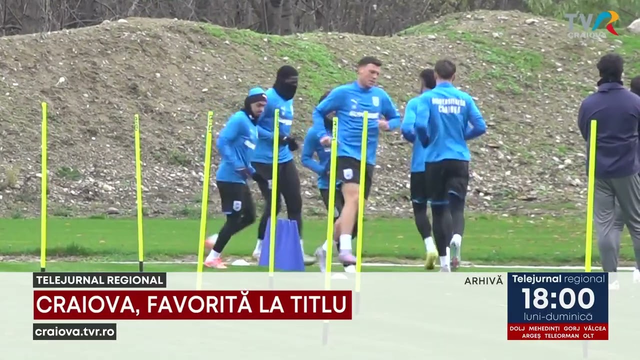 CRAIOVA, FAVORITĂ LA TITLU