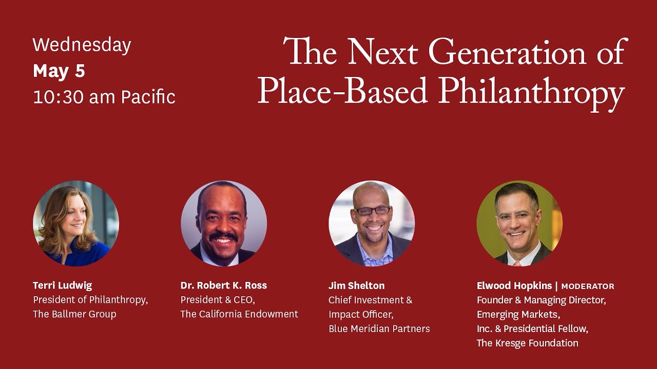 Philanthropy & The City: The Next Generation of Place-Based Philanthropy