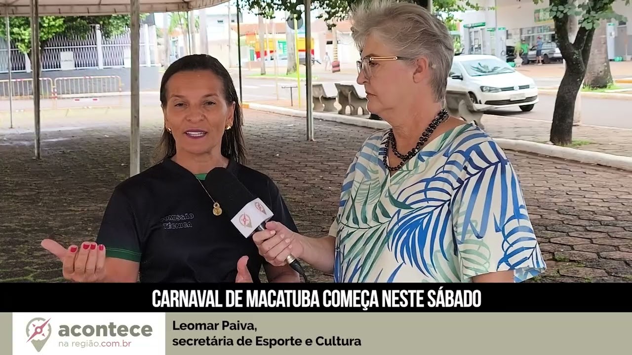 Carnaval de Macatuba começa neste sábado