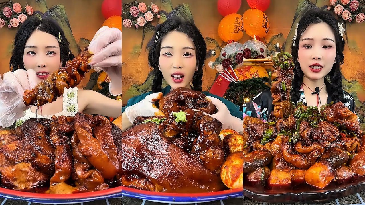 【ASMR】【MUKBANG】DELICIOUS DINING PROGRAM | HOMEMADE CHINESE FOOD | 食べる | 吃播 #咀嚼音