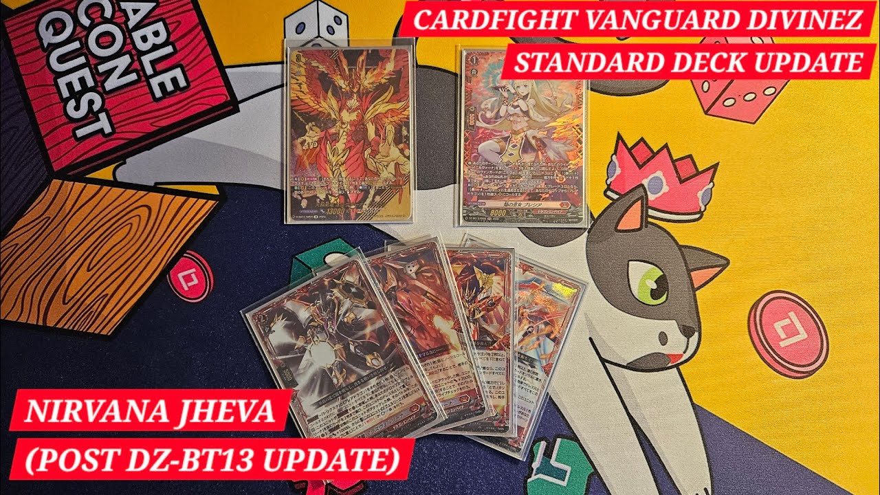 Cardfight Vanguard DivineZ Standard Deck Update - Nirvana Jheva (Post DZ-BT13 Update)