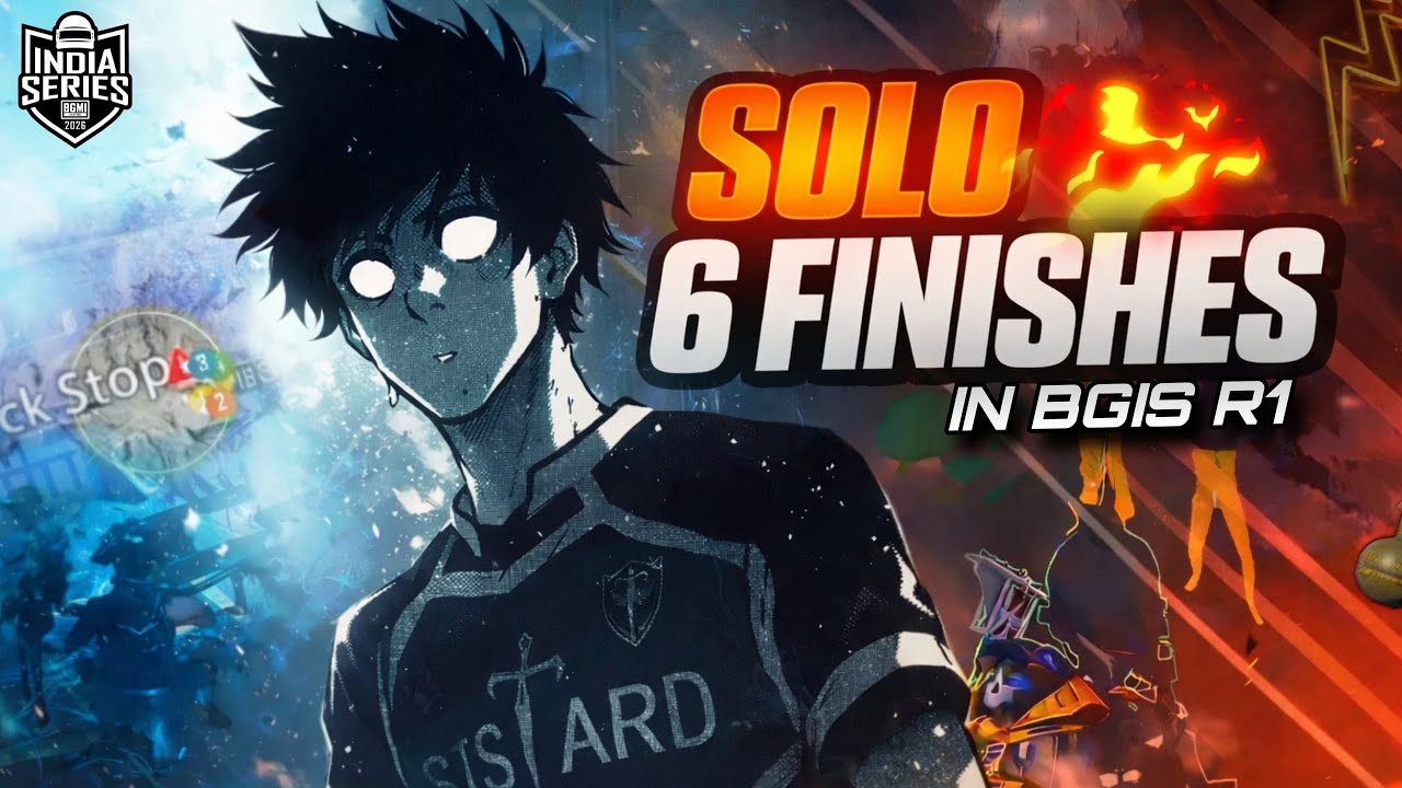 SOLO 6 FINISHES BGIS ROUND 1 RAW POV 🧿