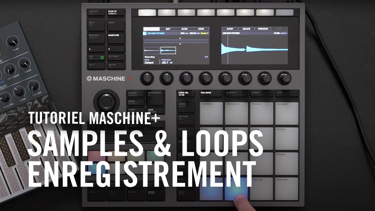 Enregistrer ses propres samples et loops avec MASCHINE+ (Expansion Trill Rays) | Native Instruments