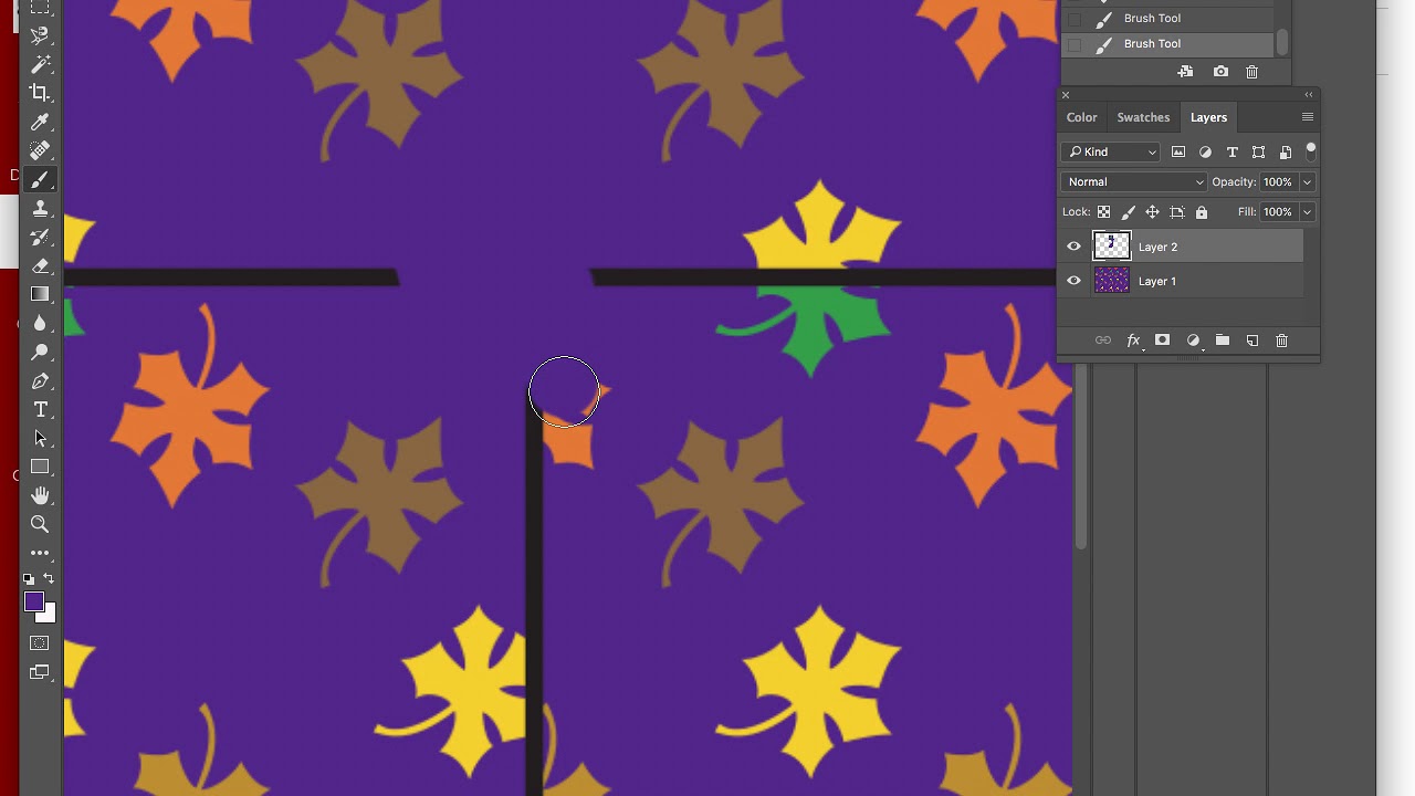 Photoshop Pattern Repeat Tutorial Using Offset Tool