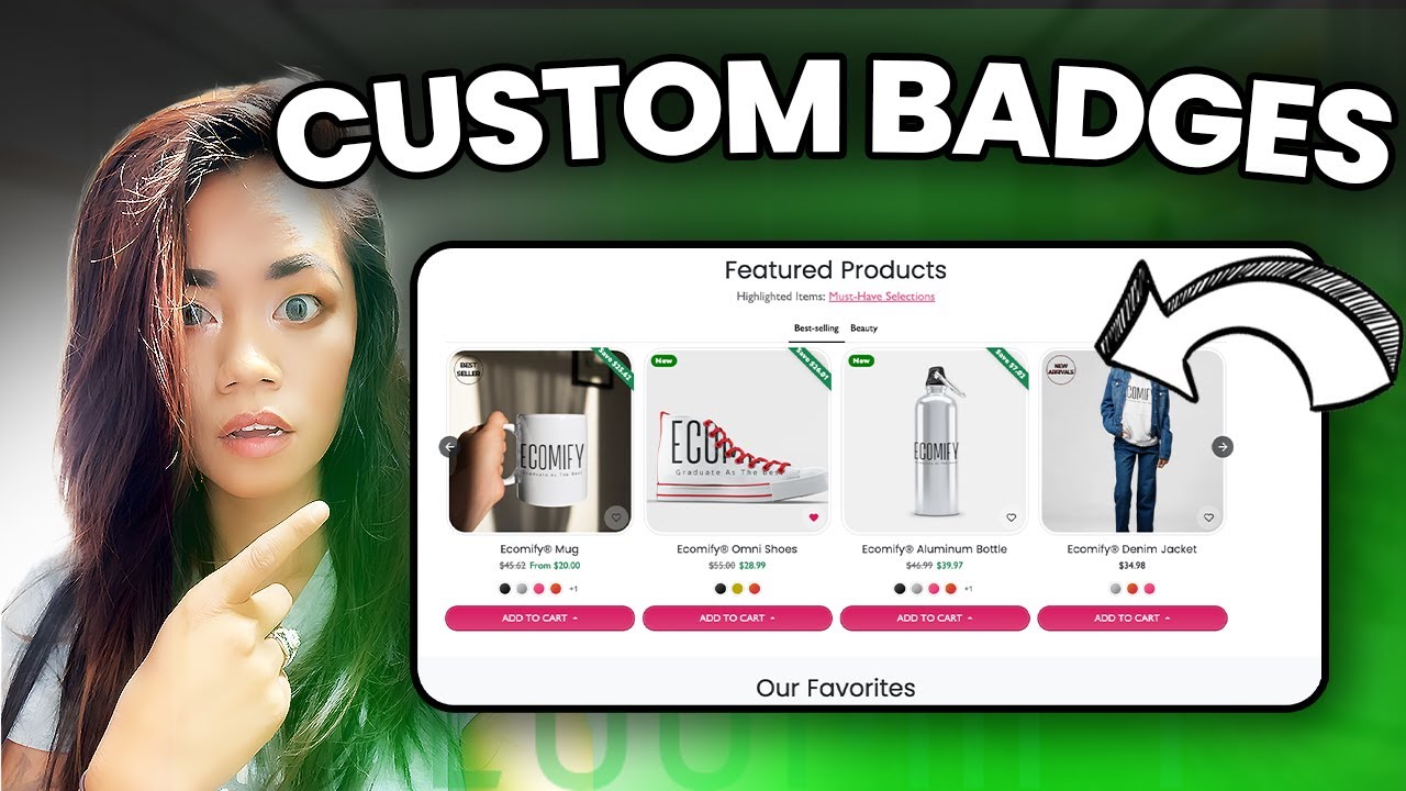 How To Configure Custom Badges on Ecomify Theme