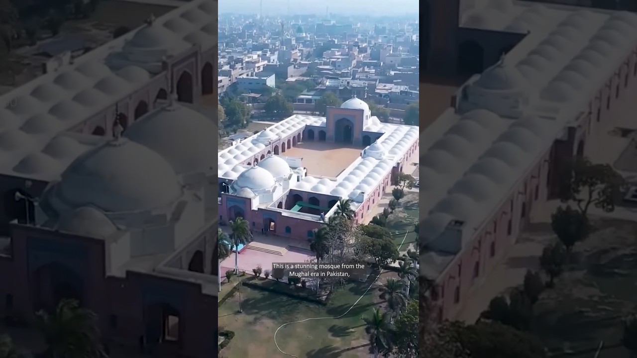 Explore 380 Years old Shah Jahani Masjid, Thatta #short #shorts #shortvideo #shortvideos #reel
