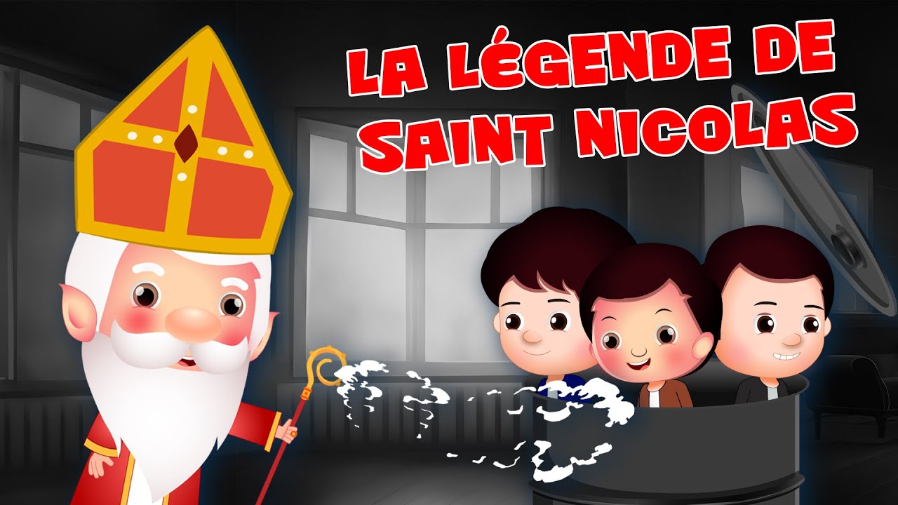 La légende de Saint Nicolas - Trois petits enfants - Chants de Noël - Chansons de Noël  pour enfants