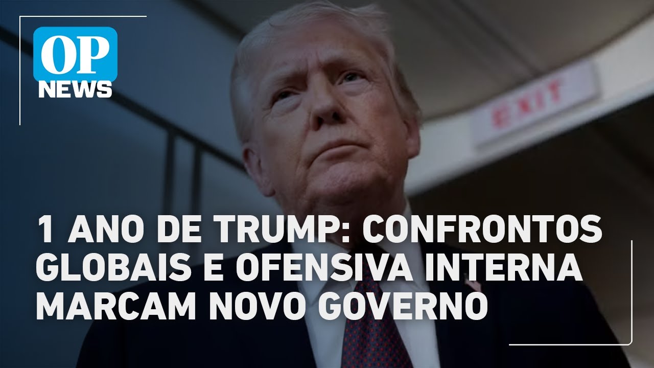 Segundo mandato de Trump completa 1 ano: relembre momentos marcantes do governo | OP News