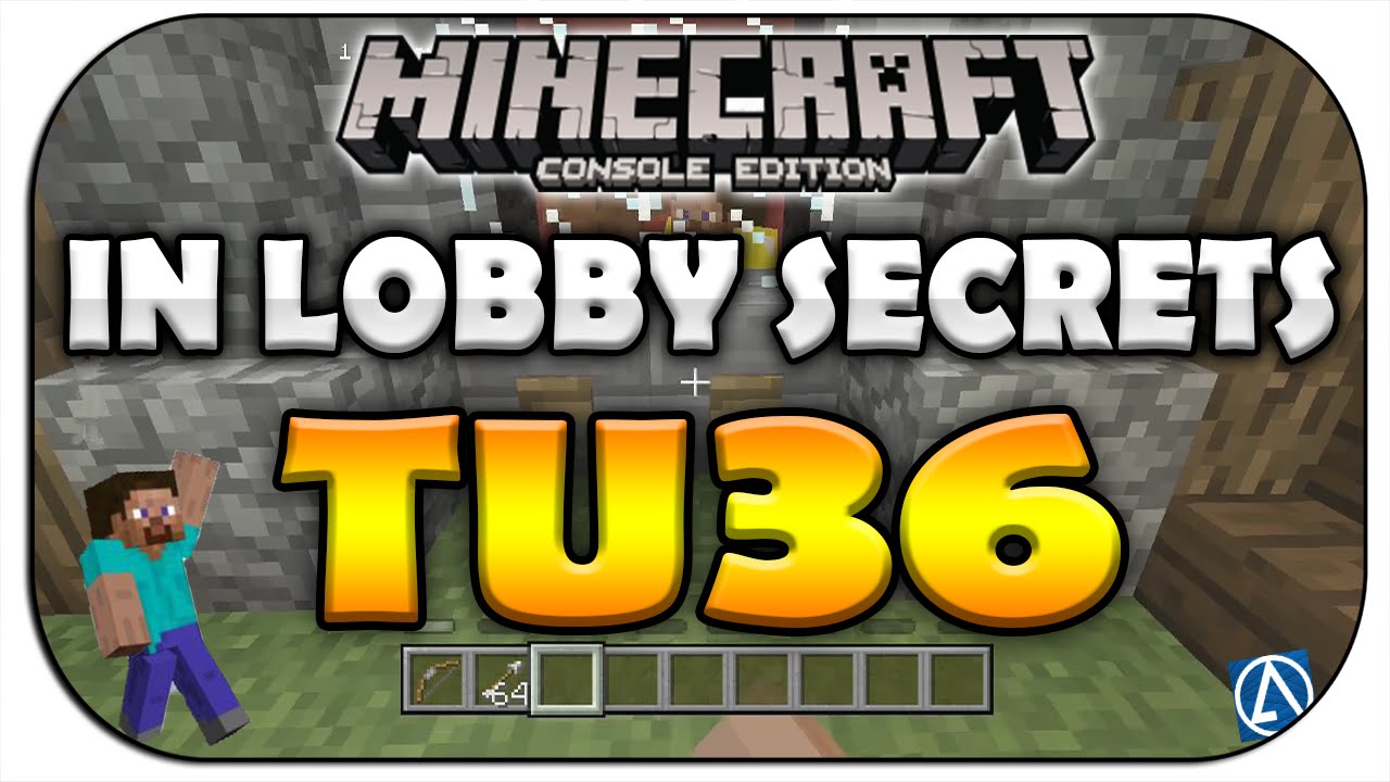 Minecraft Console TU36 Lobby Secrets & Easter Eggs!