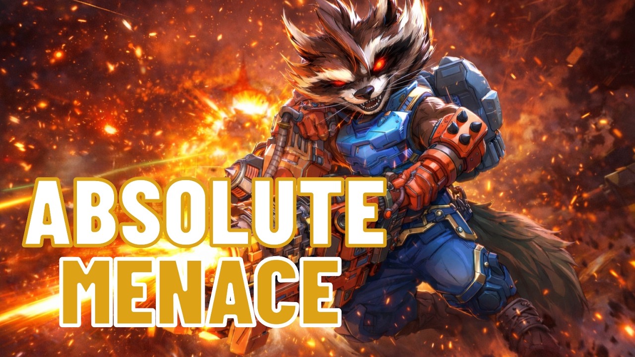 Being an *ABSOLUTE MENACE* 😈 | Rocket Raccoon | Marvel Rivals
