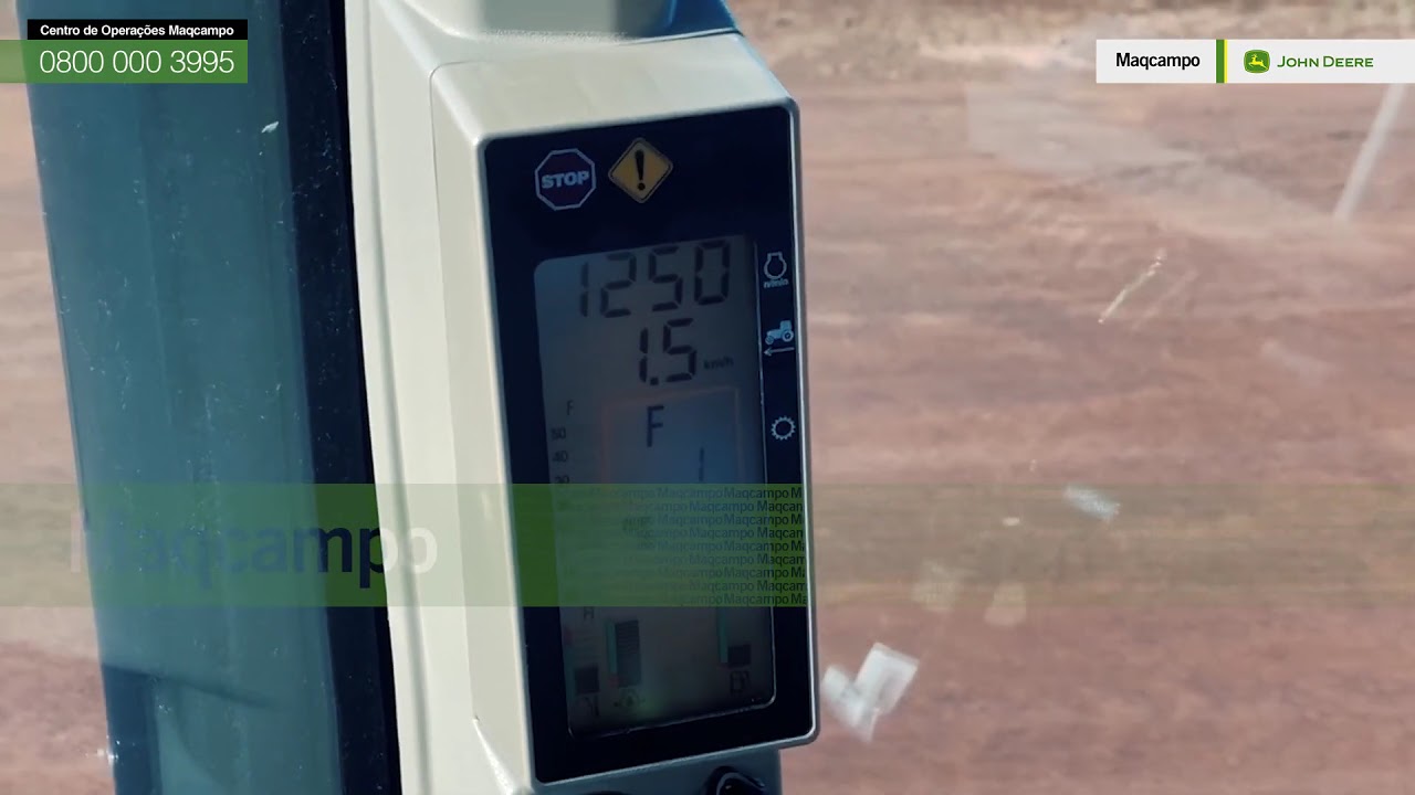 Operação do IMS coluna de canto - Entrega Técnica TR 7J (Maqcampo | John Deere)