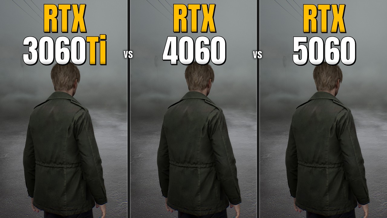 RTX 3060 Ti vs RTX 4060 vs RTX 5060: Powerrrrrrrrr Usage?🤔11 Games Tested