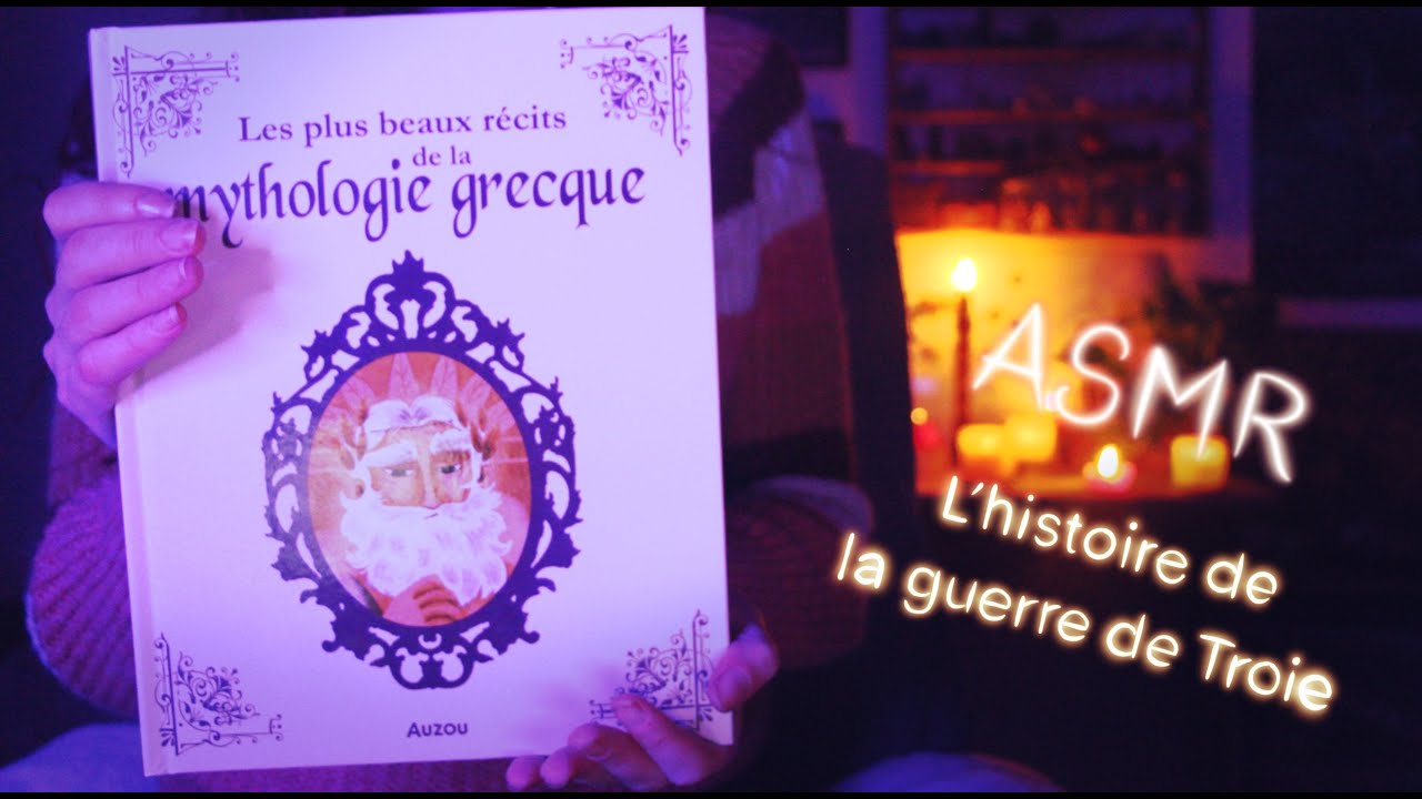 Conte de la mythologie grecque :  L'histoire de la  guerre de Troie ||#asmr