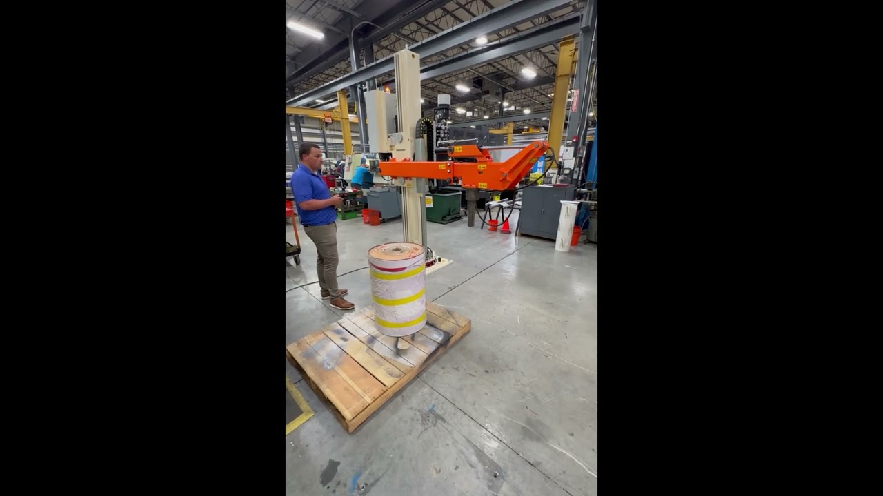Goldenrod Machine Demonstration | Pneumatic Shaft & Chuck Handling System