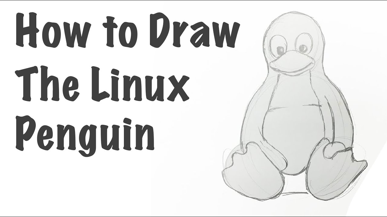How to Draw the Linux Penguin