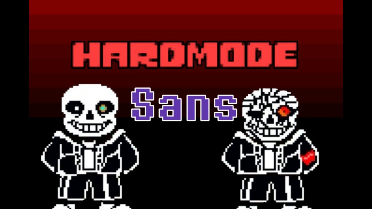 No Item Hardmode Sans full battle phase 1-5. Undertale Fan-Game