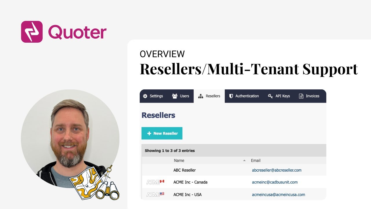 Resellers/Multi-Tenant Support | Quoter