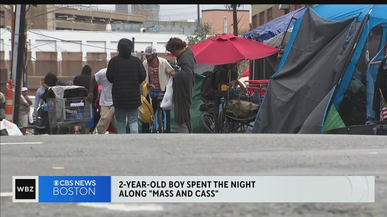 2-year-old boy found on Mass and Cass in Boston
