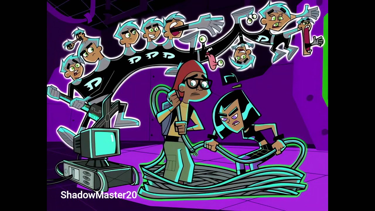 Danny Phantom Duplicating Himself Moments