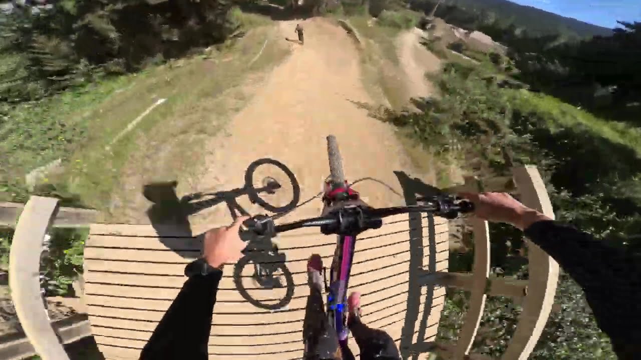 WHISTLER BIKE PARK LAPS - A LINE AND DIRT MERCHANT