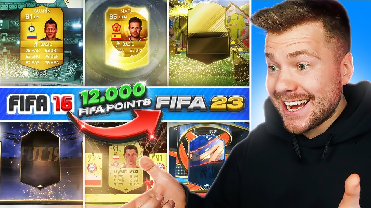 WYDAŁEM 12k FIFA POINTS w KAŻDEJ FIFE!
