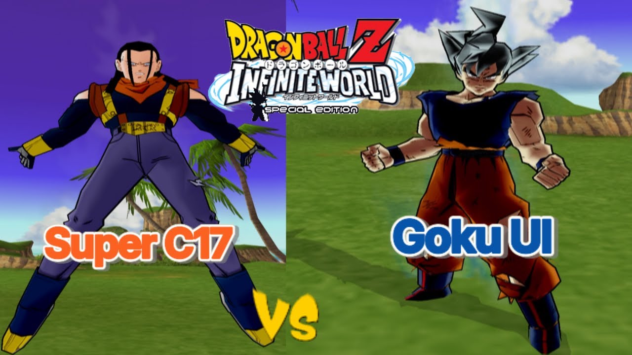 DBZ Infinite World SE Super C-17 VS Goku Ultra instinct