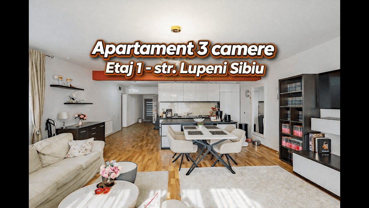 Apartament cu 3 camere - Etaj 1 - str. Lupeni - 94 mp total