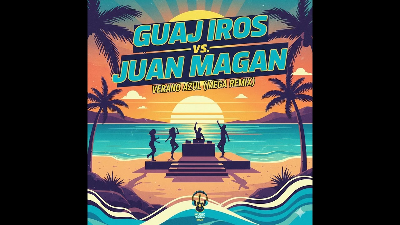 guajiros vs juan magan-verano azul(mega remix)