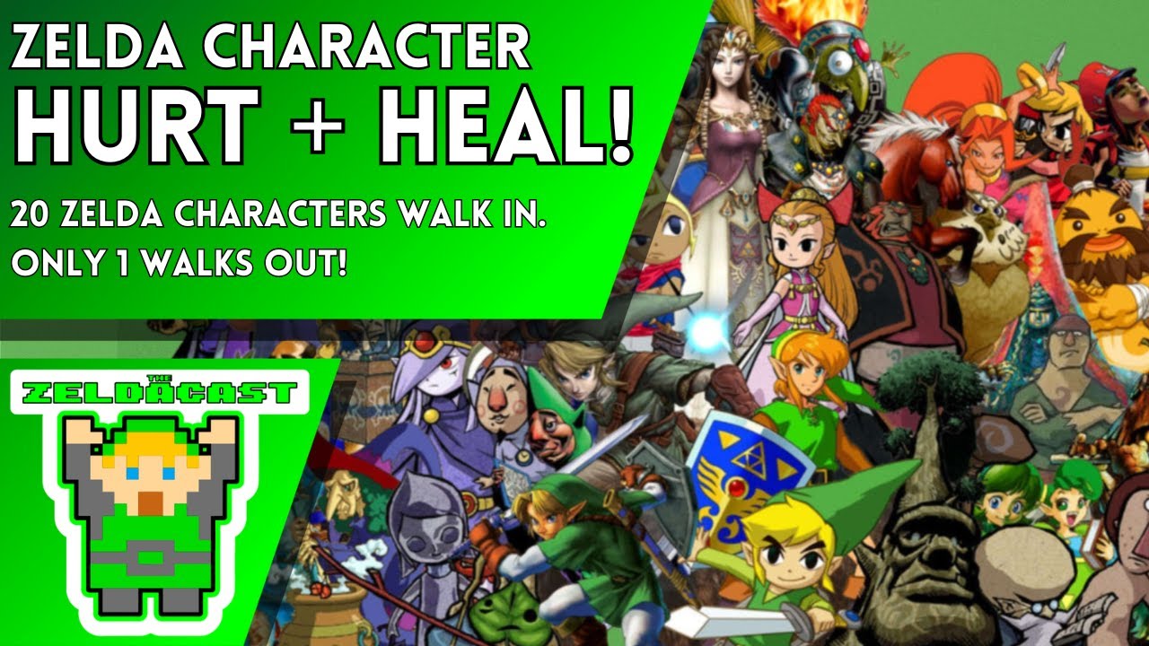 Zelda Character HURT & HEAL | The Zelda Cast Full Episode 404