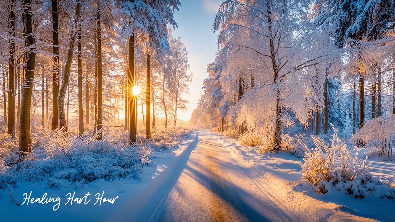 Успокаивающая музыка снега ❄️ Нежное пианино для снятия стресса, сна и медитации
